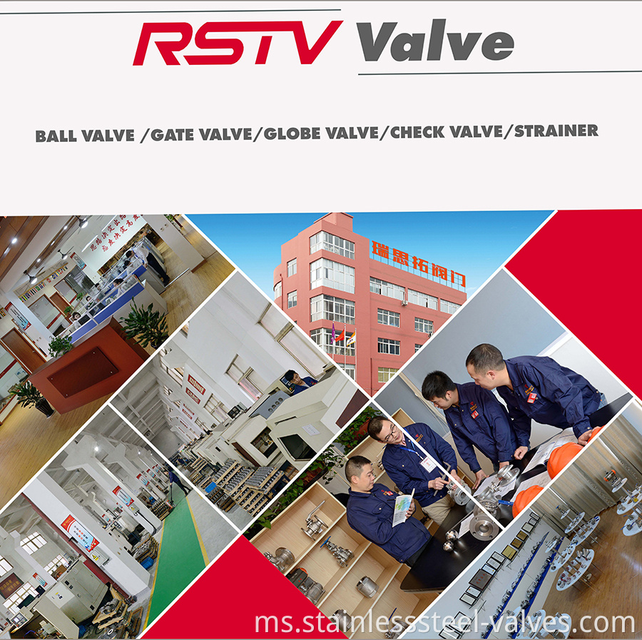 RST VALVE STAINLESS STEEL BALL GATE GLOBE CHECK VALVE FACTROY